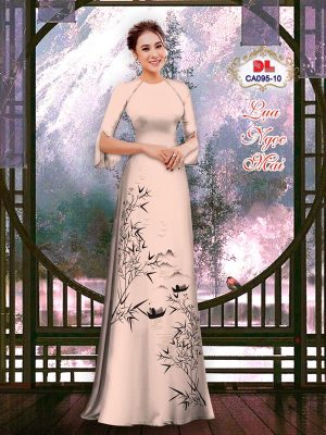 Vải Áo Dài Phong Cảnh AD CA095 19